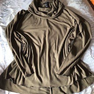 forever 21 cowl neck top